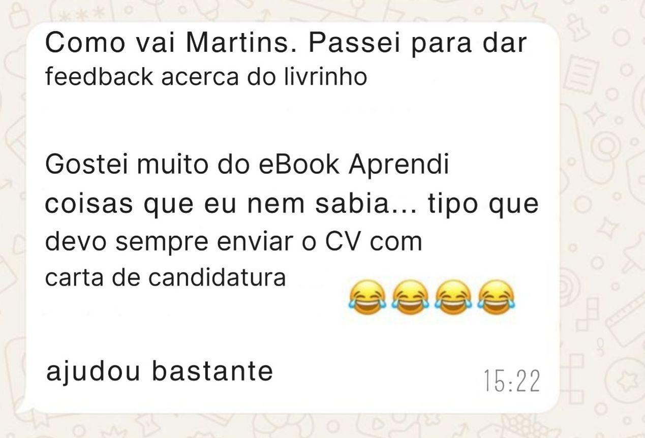 Feedback de cliente MozCV 2